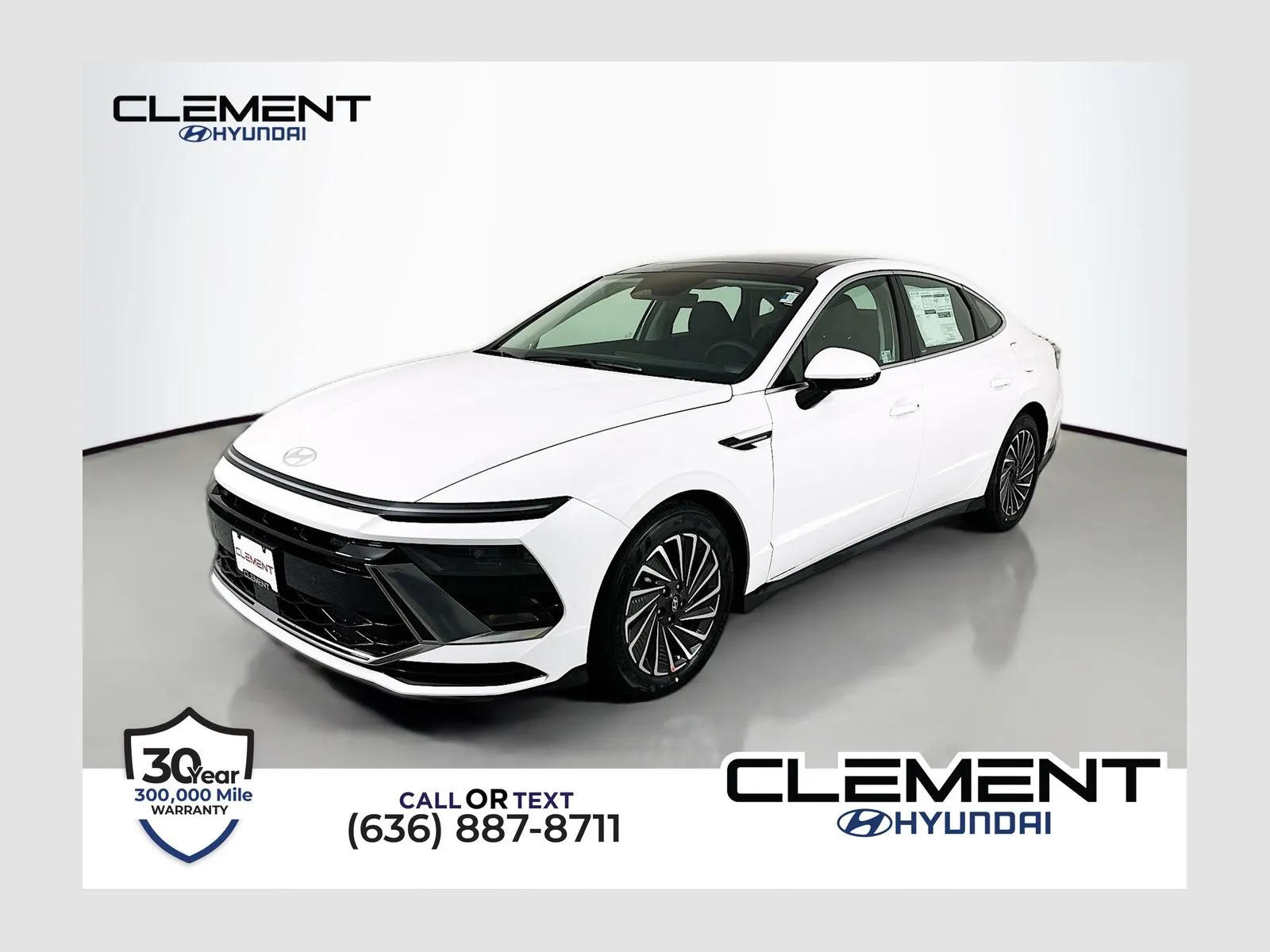 White 2026 Hyundai Sonata Hybrid SEL for sale in Wentzville, MO