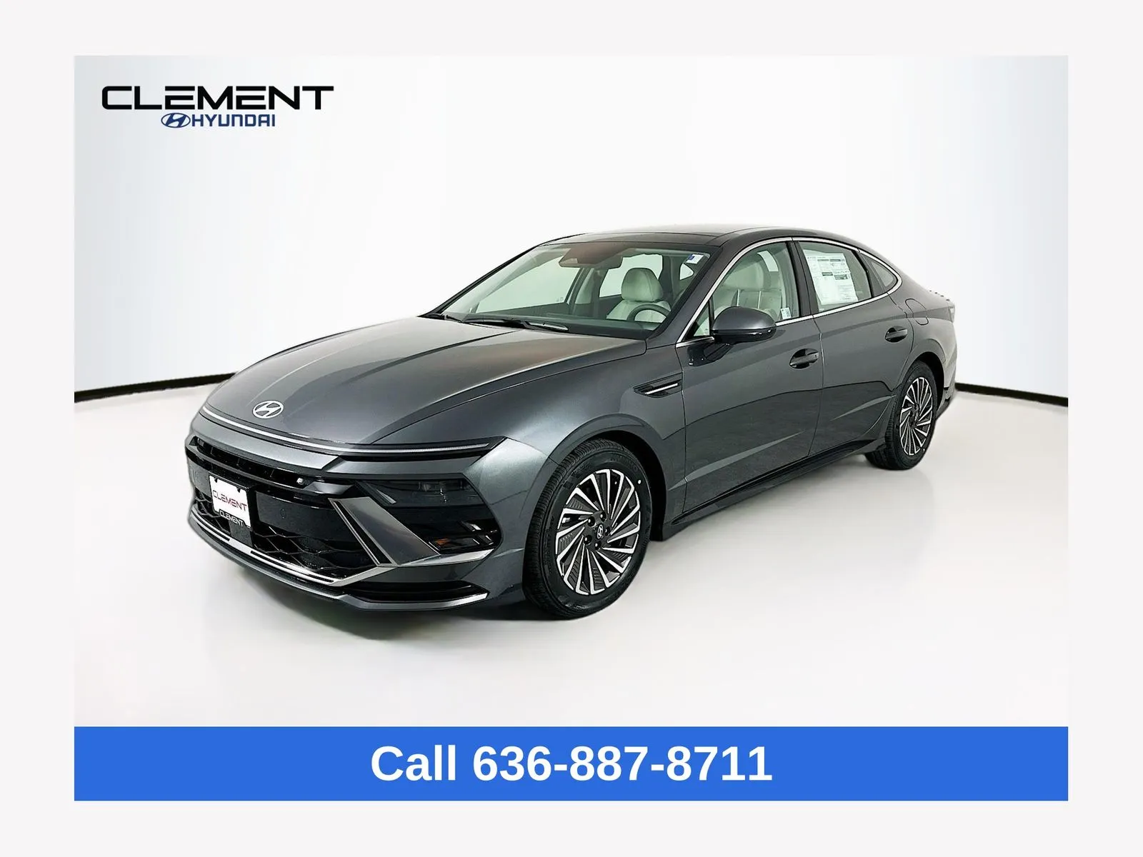 Gray 2026 Hyundai Sonata Hybrid SEL for sale in Wentzville, MO