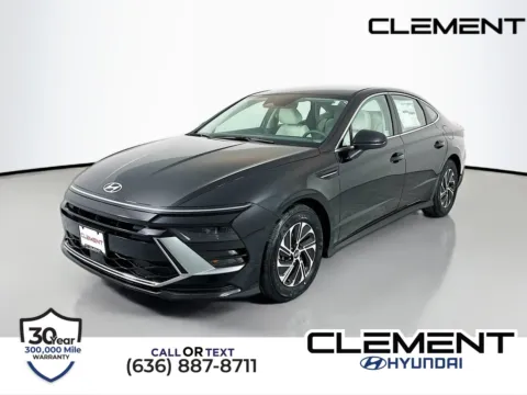 Black 2026 Hyundai Sonata Hybrid Blue for sale in Wentzville, MO