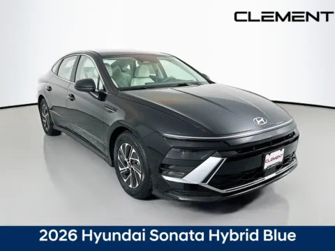 Another view of 2026 Hyundai Sonata Hybrid Blue for sale in Wentzville, MO at Clement Hyundai
