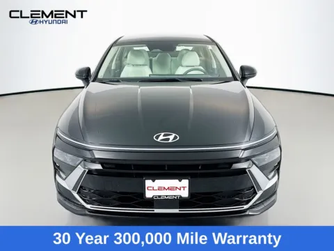 Photos of 2026 Hyundai Sonata Hybrid Blue for sale in Wentzville, MO at Clement Hyundai
