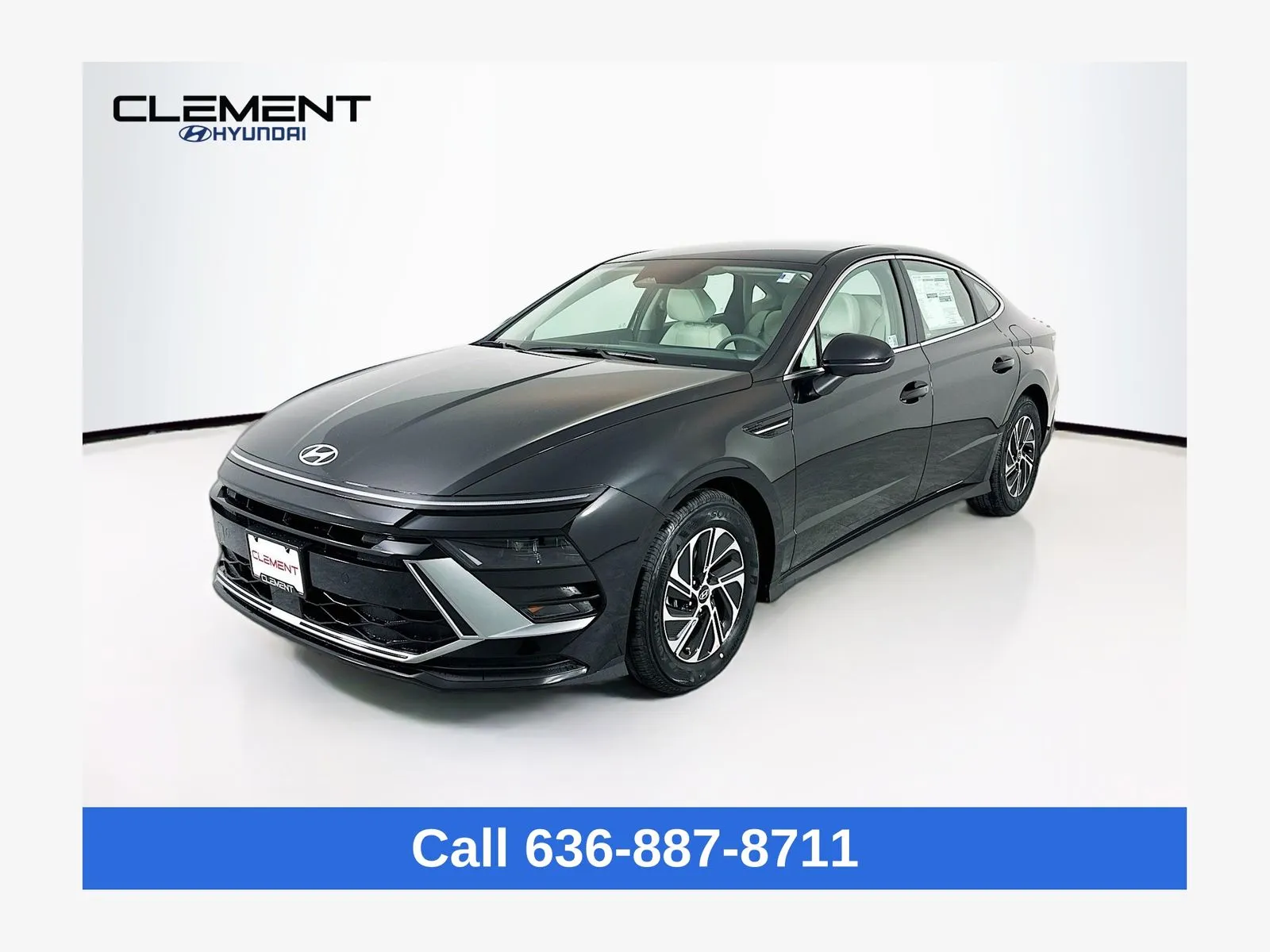 Black 2026 Hyundai Sonata Hybrid Blue for sale in Wentzville, MO