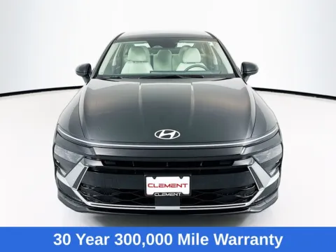 Photos of 2026 Hyundai Sonata Hybrid Blue for sale in Wentzville, MO at Clement Hyundai