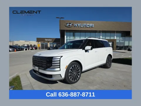 White 2026 Hyundai Palisade Calligraphy for sale in Wentzville, MO