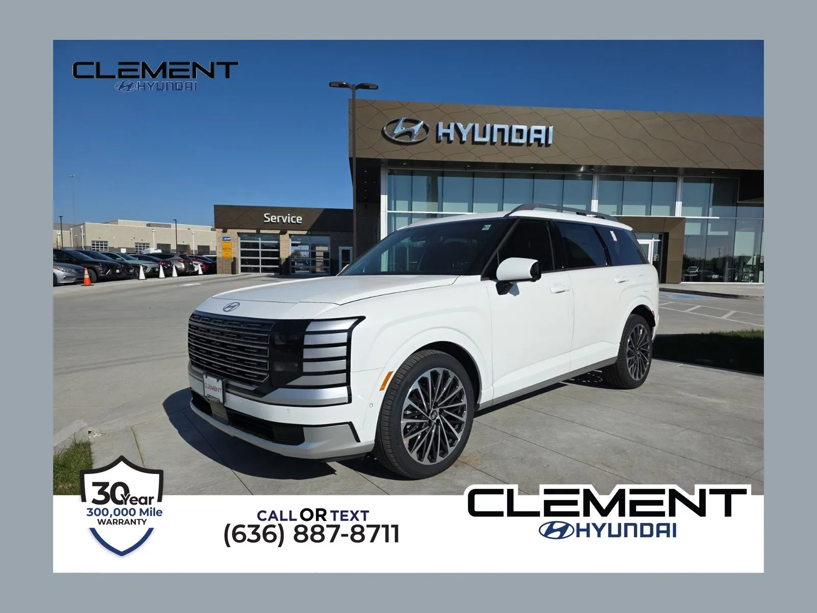 White 2026 Hyundai Palisade Calligraphy for sale in Wentzville, MO