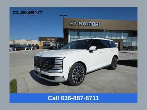 White 2026 Hyundai Palisade Calligraphy for sale in Wentzville, MO