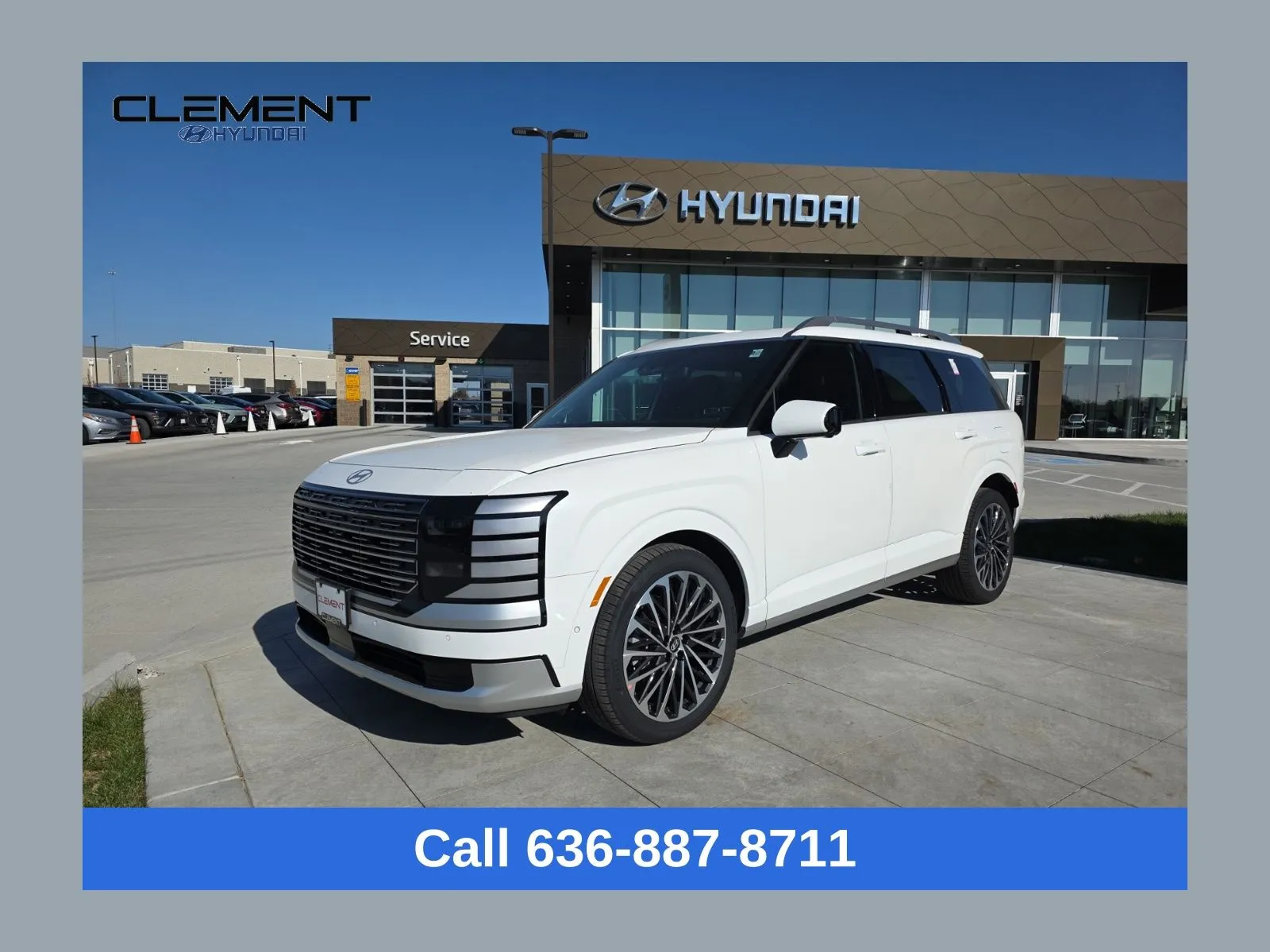 White 2026 Hyundai Palisade Calligraphy for sale in Wentzville, MO