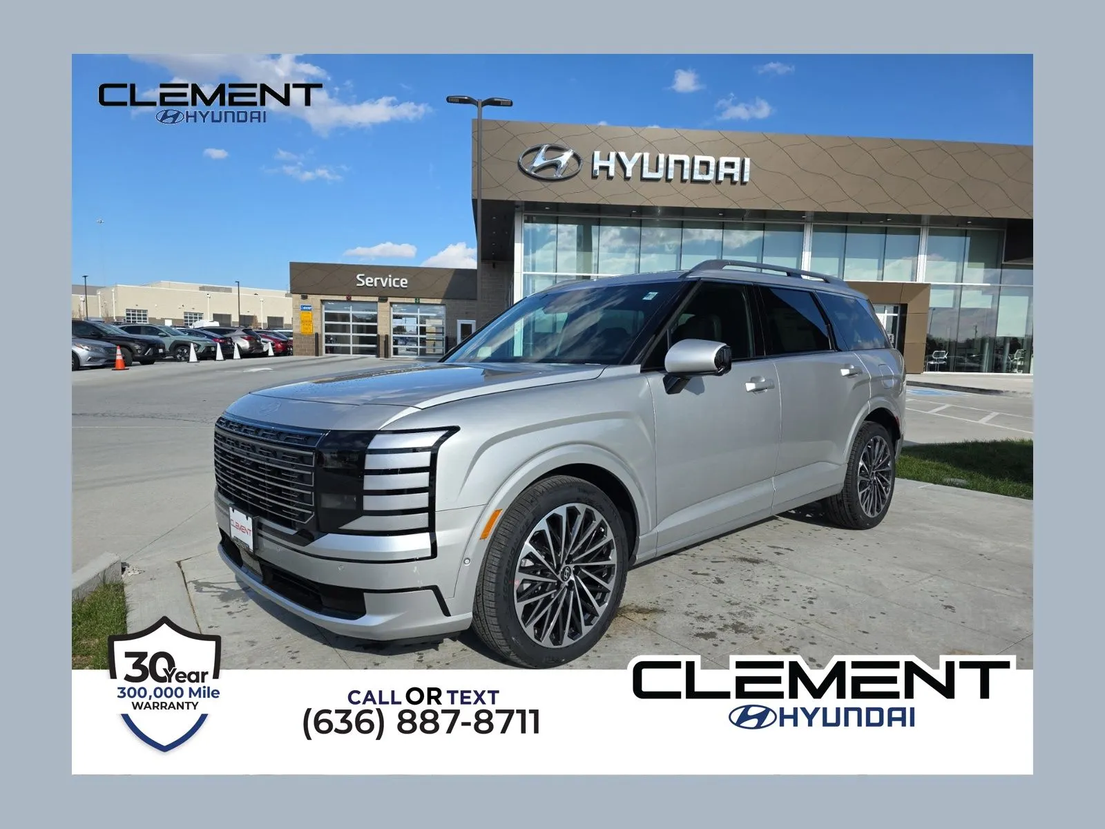 Silver 2026 Hyundai Palisade Calligraphy for sale in Wentzville, MO