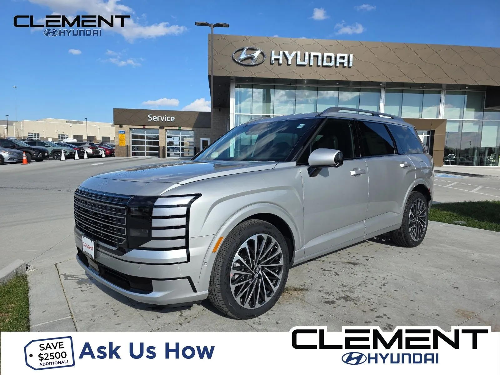 Silver 2026 Hyundai Palisade Calligraphy for sale in Wentzville, MO