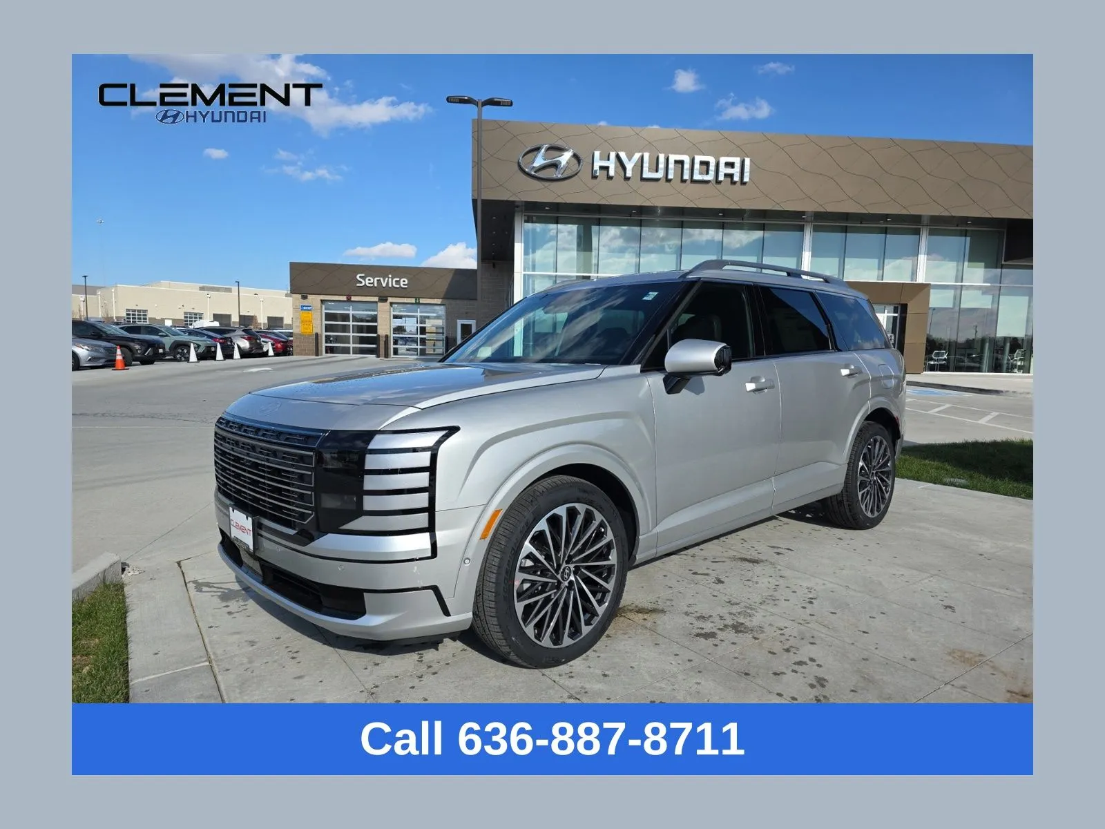 Silver 2026 Hyundai Palisade Calligraphy for sale in Wentzville, MO
