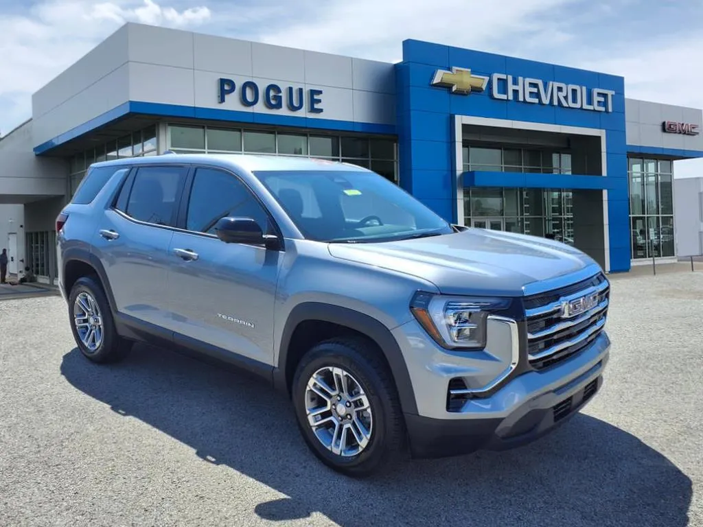 Gray 2026 GMC Terrain FWD Elevation for sale in Powderly, KY