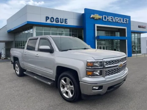 Silver 2015 Chevrolet Silverado 1500 LT for sale in Powderly, KY