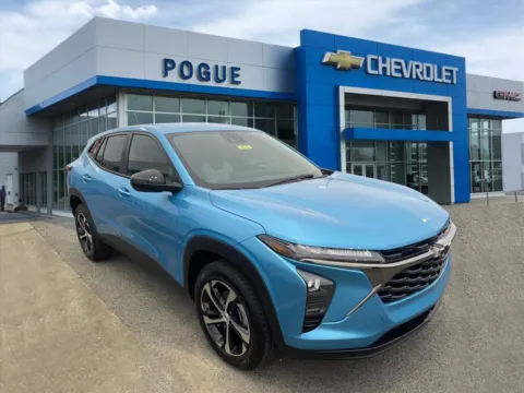 Blue 2026 Chevrolet Trax 1RS for sale in Powderly, KY