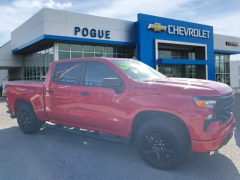 Red 2026 Chevrolet Silverado 1500 Custom for sale in Powderly, KY