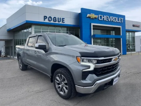 Gray 2023 Chevrolet Silverado 1500 LT for sale in Powderly, KY