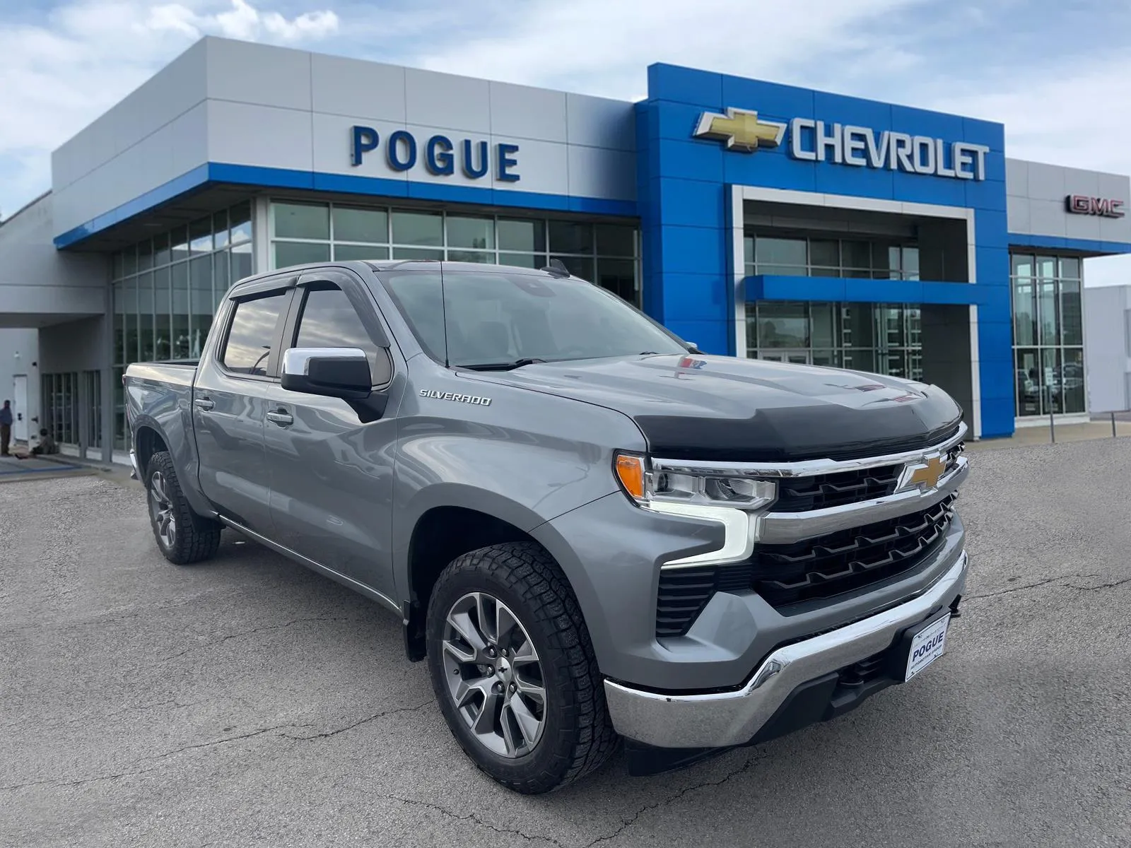 Gray 2023 Chevrolet Silverado 1500 LT for sale in Powderly, KY