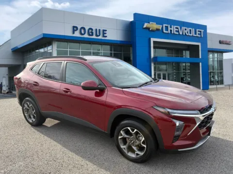 Red 2025 Chevrolet Trax LT for sale in Powderly, KY