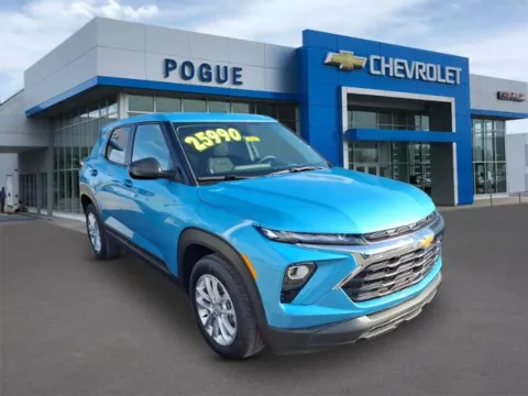 Blue 2026 Chevrolet Trailblazer LS for sale in Powderly, KY