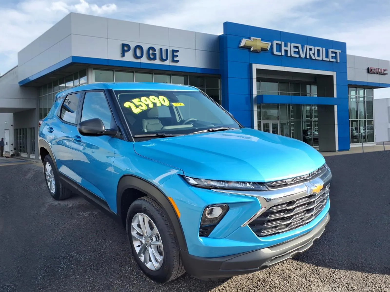 Blue 2026 Chevrolet Trailblazer LS for sale in Powderly, KY