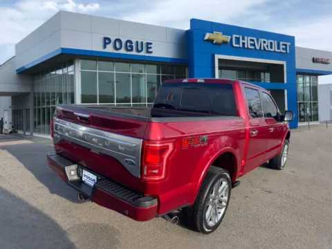 Photos of 2015 Ford F-150 Platinum for sale in Powderly, KY at Pogue Chevrolet, INC.
