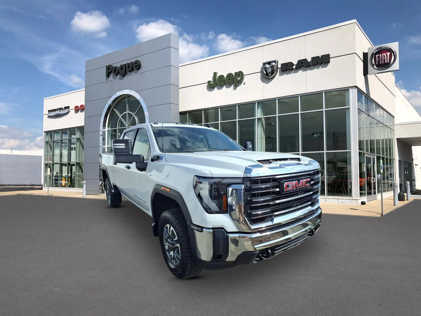 White 2024 GMC Sierra 2500HD Pro for sale in Powderly, KY