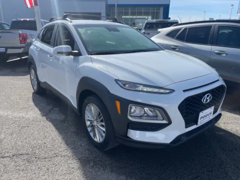 White 2020 Hyundai Kona SEL for sale in Powderly, KY