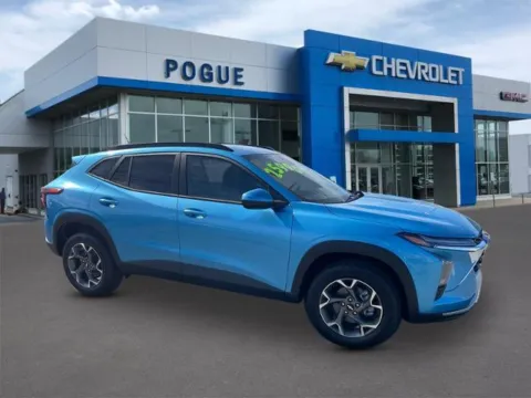 Blue 2026 Chevrolet Trax LT for sale in Powderly, KY