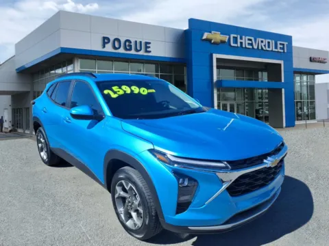 Blue 2026 Chevrolet Trax LT for sale in Powderly, KY