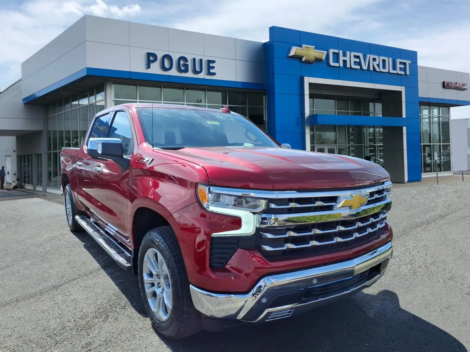 Red 2026 Chevrolet Silverado 1500 LTZ for sale in Powderly, KY