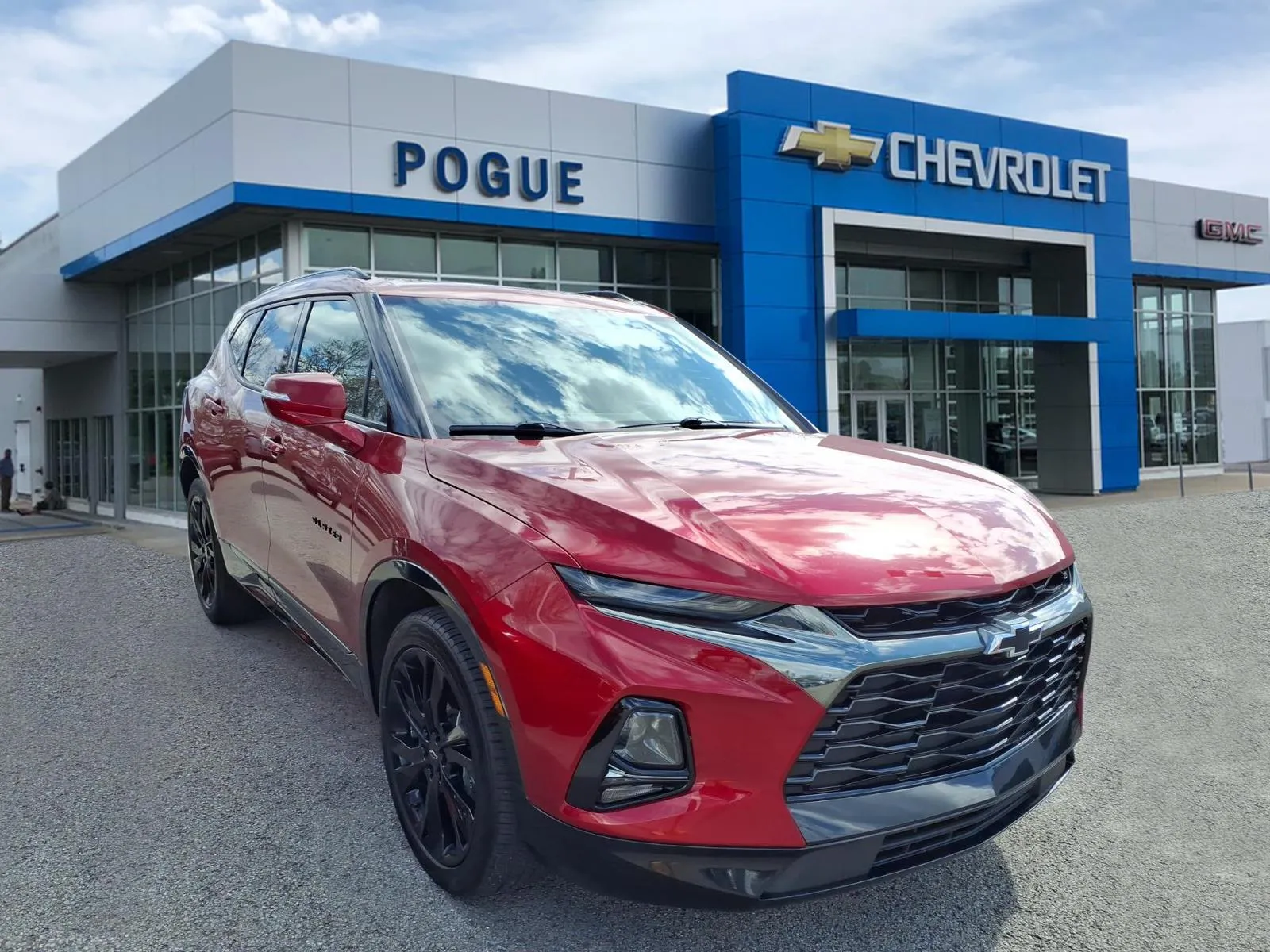 Red 2021 Chevrolet Blazer RS for sale in Powderly, KY