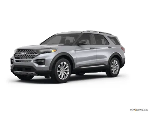 Silver 2023 Ford Explorer Limited for sale in Powderly, KY