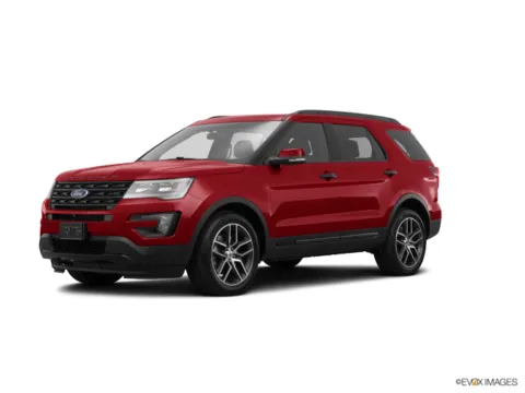 Red 2017 Ford Explorer Sport for sale in Powderly, KY