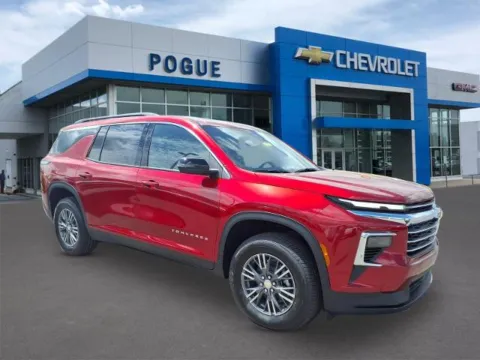 Red 2026 Chevrolet Traverse LT for sale in Powderly, KY