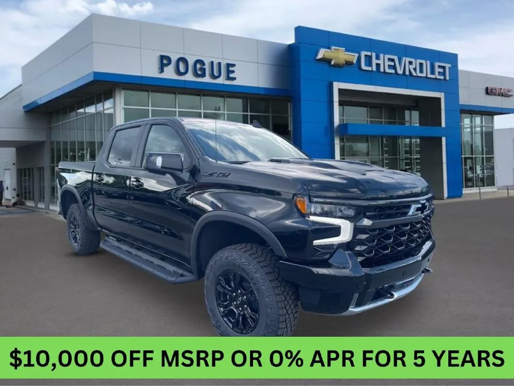 Black 2026 Chevrolet Silverado 1500 ZR2 for sale in Powderly, KY