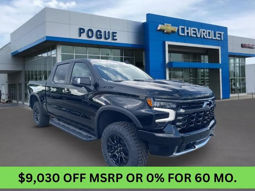 Black 2026 Chevrolet Silverado 1500 ZR2 for sale in Powderly, KY
