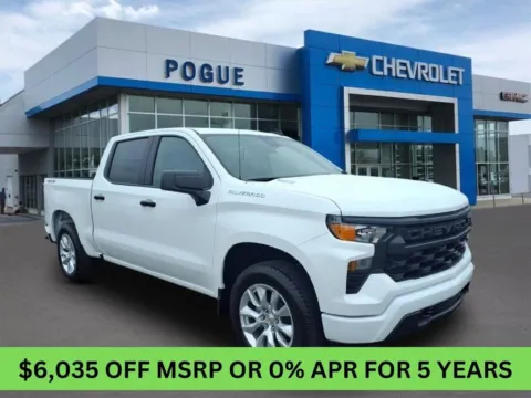 White 2026 Chevrolet Silverado 1500 Custom for sale in Powderly, KY