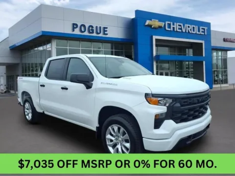 White 2026 Chevrolet Silverado 1500 Custom for sale in Powderly, KY