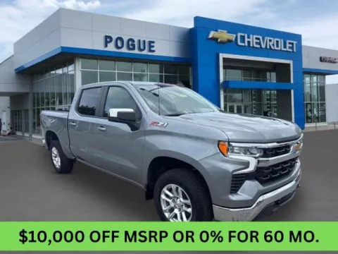 Gray 2026 Chevrolet Silverado 1500 LT for sale in Powderly, KY