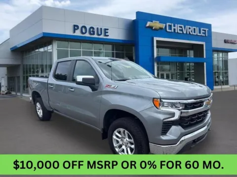 Gray 2026 Chevrolet Silverado 1500 LT for sale in Powderly, KY