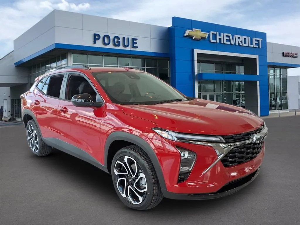 Red 2026 Chevrolet Trax 2RS for sale in Powderly, KY