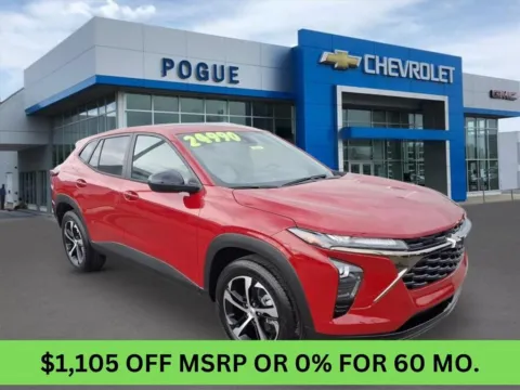 Red 2026 Chevrolet Trax 1RS for sale in Powderly, KY