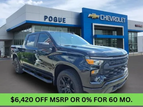 Black 2026 Chevrolet Silverado 1500 Custom for sale in Powderly, KY