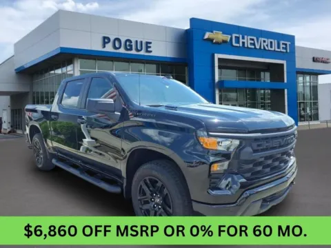 Black 2026 Chevrolet Silverado 1500 Custom for sale in Powderly, KY