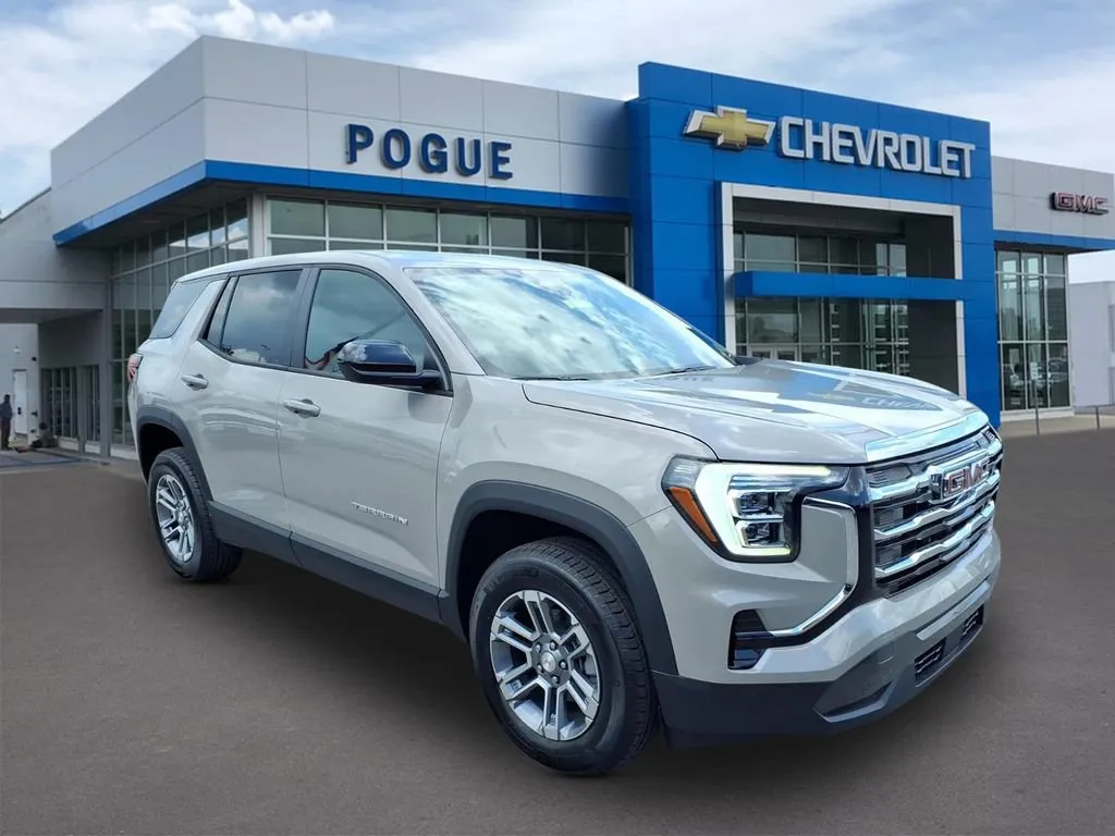 Gray 2026 GMC Terrain FWD Elevation for sale in Powderly, KY