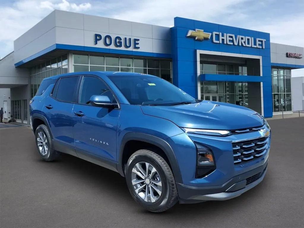 Blue 2026 Chevrolet Equinox AWD LT for sale in Powderly, KY