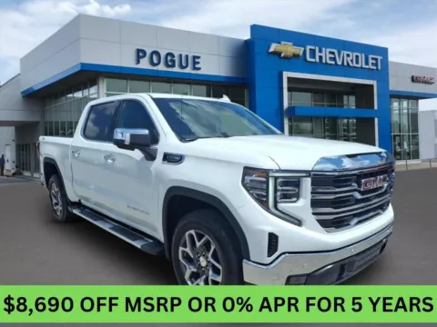 White 2026 GMC Sierra 1500 SLT for sale in Powderly, KY