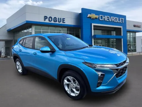 Blue 2026 Chevrolet Trax LS for sale in Powderly, KY