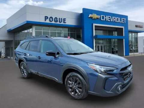 Blue 2025 Subaru Outback Onyx Edition for sale in Powderly, KY