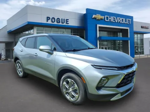 Gray 2023 Chevrolet Blazer LT for sale in Powderly, KY