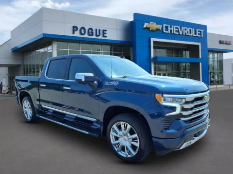 Blue 2023 Chevrolet Silverado 1500 High Country for sale in Powderly, KY